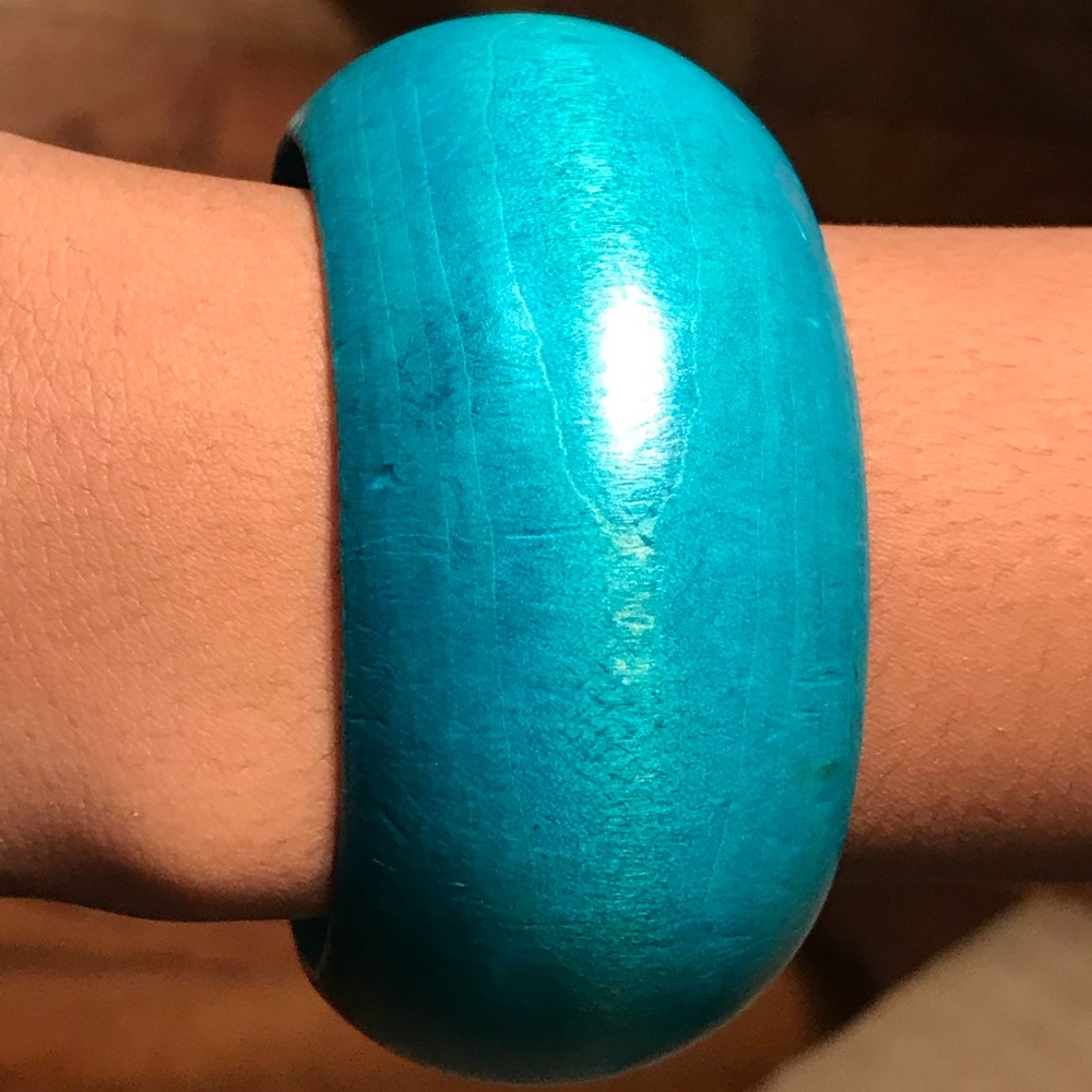 Wood bangle